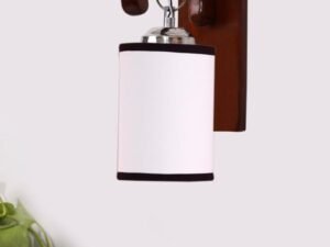 Multicolor Wall Lamp | Elegant Wood Design | Stylish Ambient Light for Home, Office, Living Room, Bedroom, Hallway | Modern Decorative Wall Sconce - Model WD25