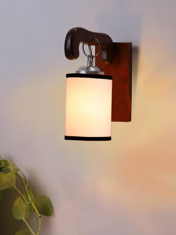 Multicolor Wall Lamp | Elegant Wood Design | Stylish Ambient Light for Home, Office, Living Room, Bedroom, Hallway | Modern Decorative Wall Sconce - Model WD25
