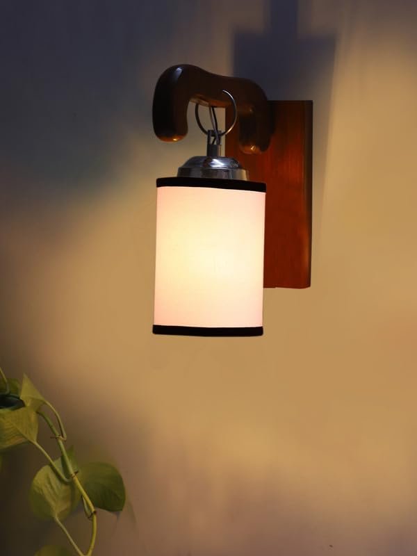 Multicolor Wall Lamp | Elegant Wood Design | Stylish Ambient Light for Home, Office, Living Room, Bedroom, Hallway | Modern Decorative Wall Sconce - Model WD25