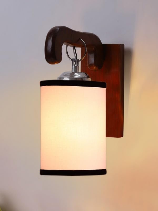 Multicolor Wall Lamp | Elegant Wood Design | Stylish Ambient Light for Home, Office, Living Room, Bedroom, Hallway | Modern Decorative Wall Sconce - Model WD25