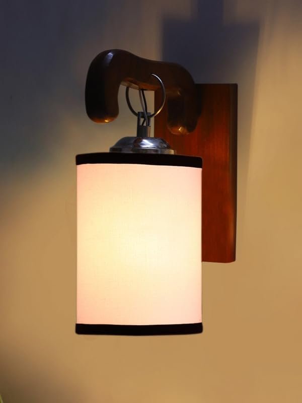 Multicolor Wall Lamp | Elegant Wood Design | Stylish Ambient Light for Home, Office, Living Room, Bedroom, Hallway | Modern Decorative Wall Sconce - Model WD25