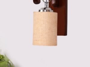 Multicolor Wall Lamp | Elegant Wood Design | Stylish Ambient Light for Home, Office, Living Room, Bedroom, Hallway | Modern Decorative Wall Sconce - Model WD26