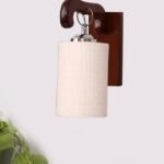 Multicolor Wall Lamp | Elegant Wood Design | Stylish Ambient Light for Home, Office, Living Room, Bedroom, Hallway | Modern Decorative Wall Sconce – Model WD27