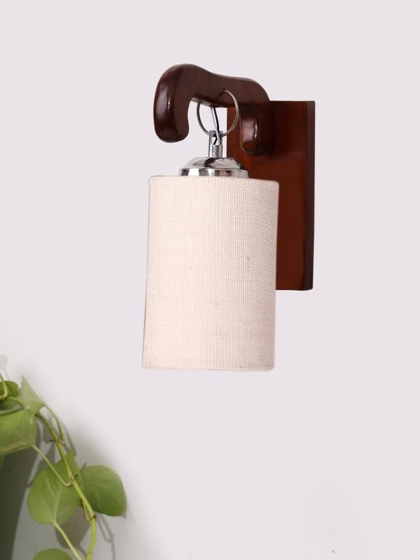 Multicolor Wall Lamp | Elegant Wood Design | Stylish Ambient Light for Home, Office, Living Room, Bedroom, Hallway | Modern Decorative Wall Sconce - Model WD27
