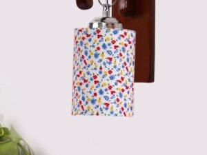 Multicolor Wall Lamp | Elegant Wood Design | Stylish Ambient Light for Home, Office, Living Room, Bedroom, Hallway | Modern Decorative Wall Sconce - Model WD33