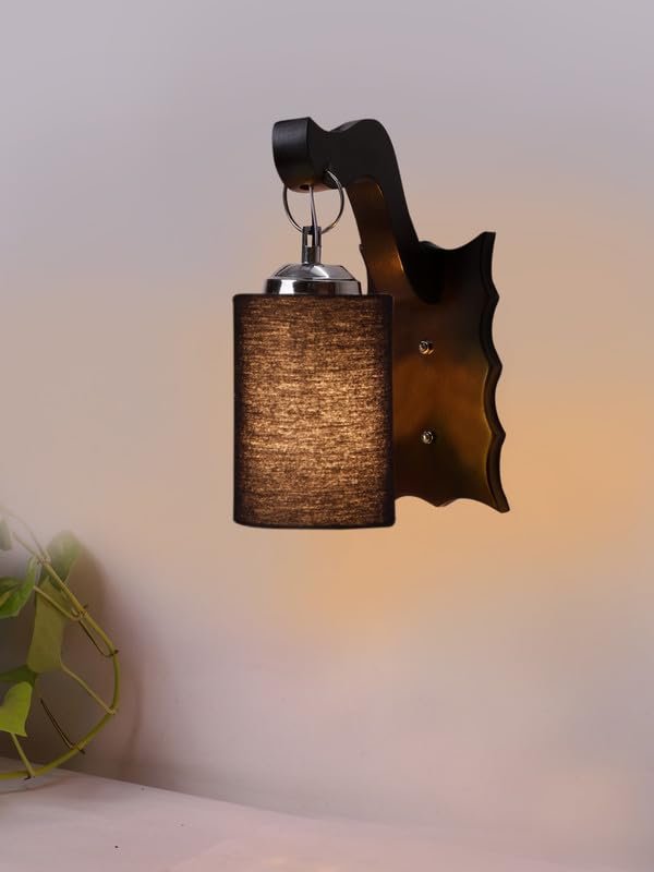 Multicolor Wall Lamp | Elegant Wood Design | Stylish Ambient Light for Home, Office, Living Room, Bedroom, Hallway | Modern Decorative Wall Sconce - Model WD53