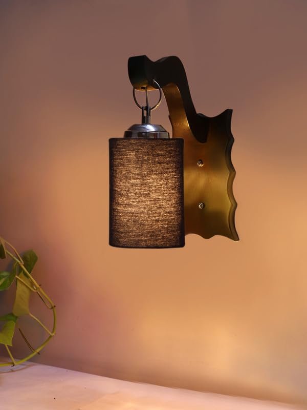 Multicolor Wall Lamp | Elegant Wood Design | Stylish Ambient Light for Home, Office, Living Room, Bedroom, Hallway | Modern Decorative Wall Sconce - Model WD53