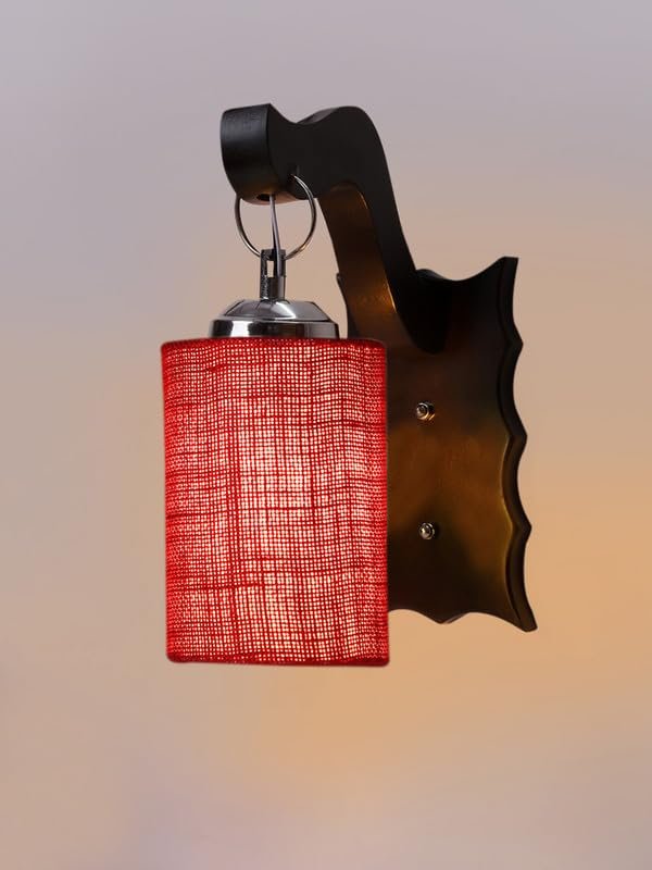 Multicolor Wall Lamp | Elegant Wood Design | Stylish Ambient Light for Home, Office, Living Room, Bedroom, Hallway | Modern Decorative Wall Sconce - Model WD62