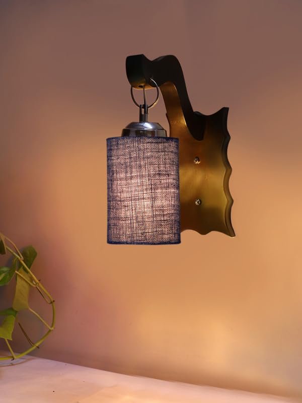 Multicolor Wall Lamp | Elegant Wood Design | Stylish Ambient Light for Home, Office, Living Room, Bedroom, Hallway | Modern Decorative Wall Sconce - Model WD63
