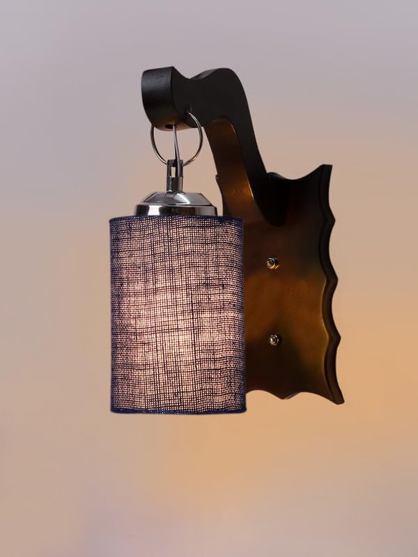 Multicolor Wall Lamp | Elegant Wood Design | Stylish Ambient Light for Home, Office, Living Room, Bedroom, Hallway | Modern Decorative Wall Sconce - Model WD63