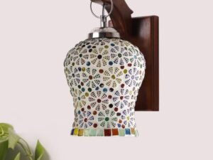 Multicolor Wall Lamp | Elegant Wood Design | Stylish Ambient Light for Home, Office, Living Room, Bedroom, Hallway | Modern Decorative Wall Sconce - Model WD68