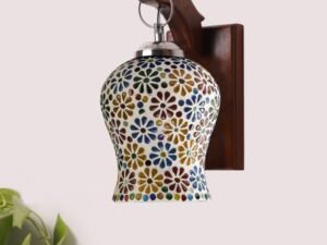 Multicolor Wall Lamp | Elegant Wood Design | Stylish Ambient Light for Home, Office, Living Room, Bedroom, Hallway | Modern Decorative Wall Sconce - Model WD70