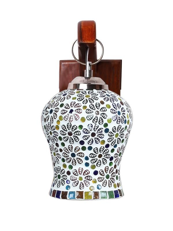 Multicolor Wall Lamp | Elegant Wood Design | Stylish Ambient Light for Home, Office, Living Room, Bedroom, Hallway | Modern Decorative Wall Sconce - Model WD80
