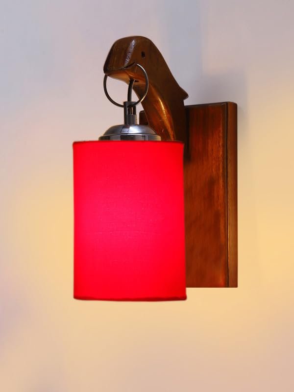 Multicolor Wall Lamp | Elegant Wood Design | Stylish Ambient Light for Home, Office, Living Room, Bedroom, Hallway | Modern Decorative Wall Sconce - Model WD87