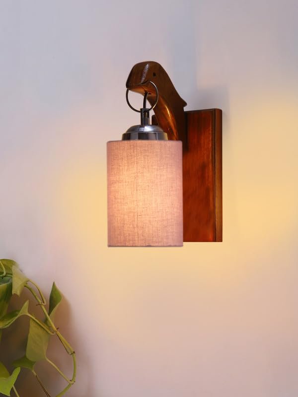 Multicolor Wall Lamp | Elegant Wood Design | Stylish Ambient Light for Home, Office, Living Room, Bedroom, Hallway | Modern Decorative Wall Sconce - Model WD90
