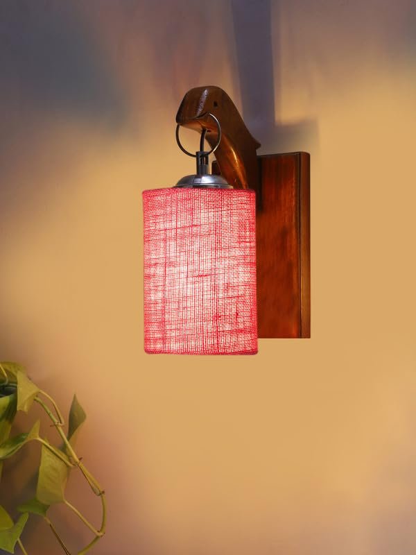 Multicolor Wall Lamp | Elegant Wood Design | Stylish Ambient Light for Home, Office, Living Room, Bedroom, Hallway | Modern Decorative Wall Sconce - Model WD94