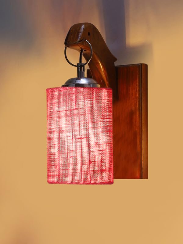 Multicolor Wall Lamp | Elegant Wood Design | Stylish Ambient Light for Home, Office, Living Room, Bedroom, Hallway | Modern Decorative Wall Sconce - Model WD94