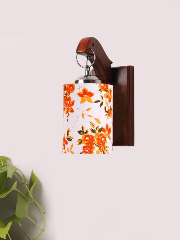 Multicolor Wall Lamp | Elegant Wood Design | Stylish Ambient Light for Home, Office, Living Room, Bedroom, Hallway | Modern Decorative Wall Sconce - Model WD98