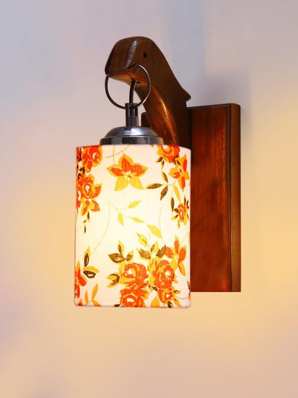 Multicolor Wall Lamp | Elegant Wood Design | Stylish Ambient Light for Home, Office, Living Room, Bedroom, Hallway | Modern Decorative Wall Sconce - Model WD98
