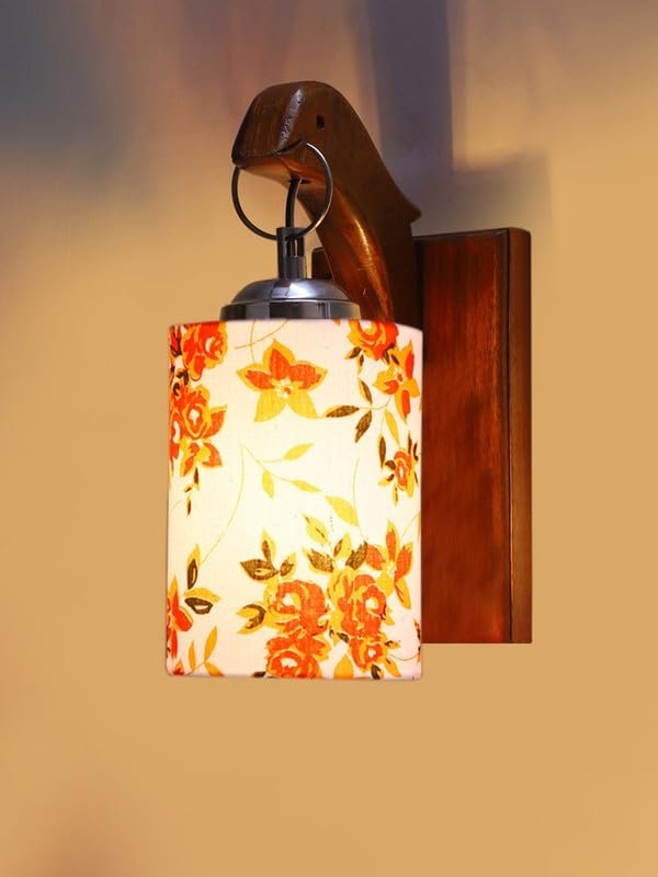 Multicolor Wall Lamp | Elegant Wood Design | Stylish Ambient Light for Home, Office, Living Room, Bedroom, Hallway | Modern Decorative Wall Sconce - Model WD98