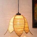 Lotus Bamboo Hanging Lamp