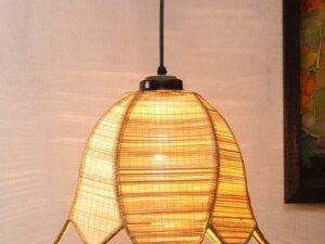 Lotus Bamboo Hanging Lamp