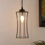 Band Bamboo Iron Hanging lamp