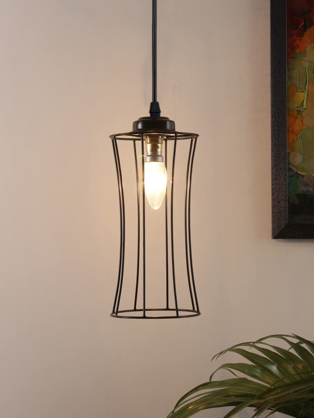 Band Bamboo Iron Hanging lamp
