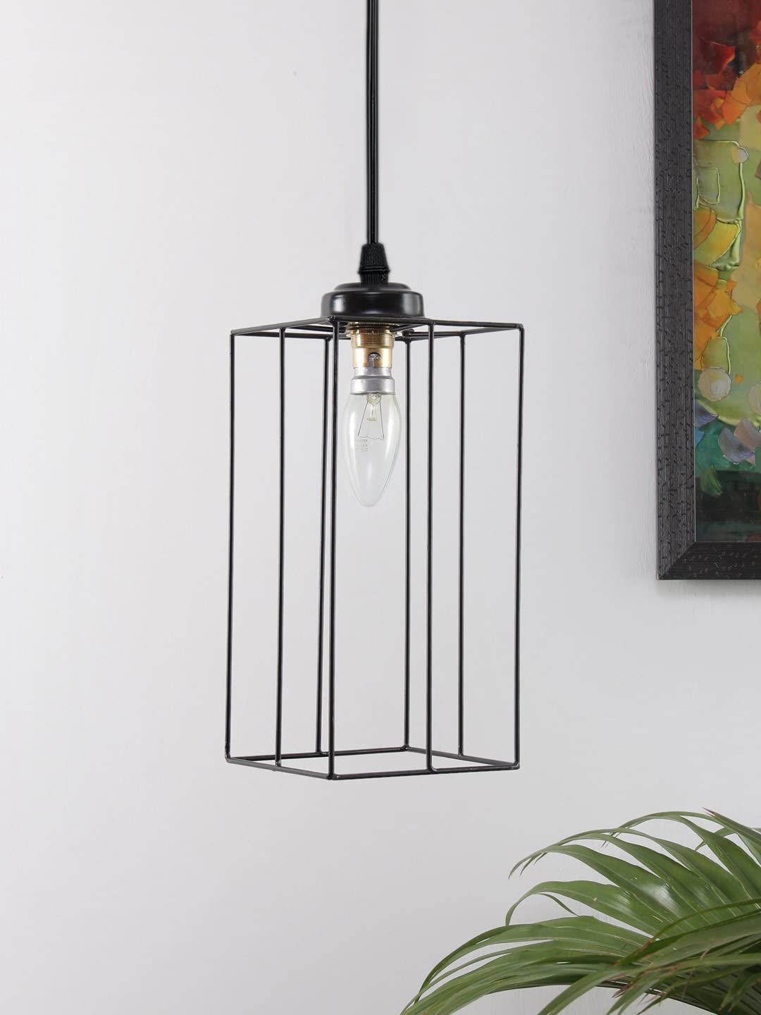 Square Iron Hanging lamp