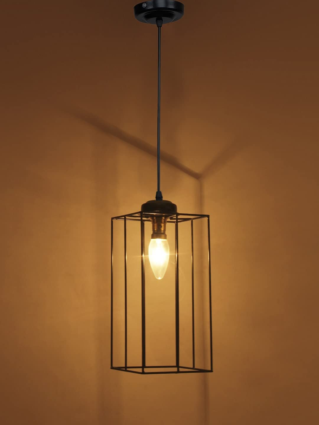 Square Iron Hanging lamp