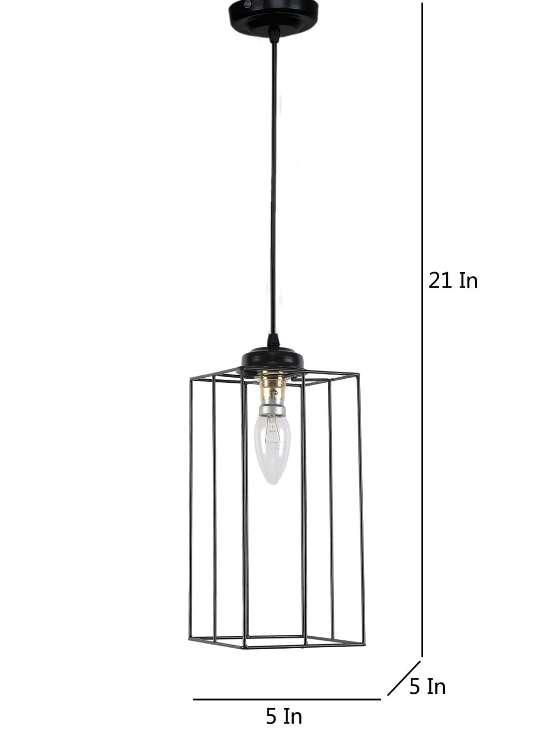 Square Iron Hanging lamp