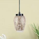 Multicolor Mosaic Glass Hanging Lamp