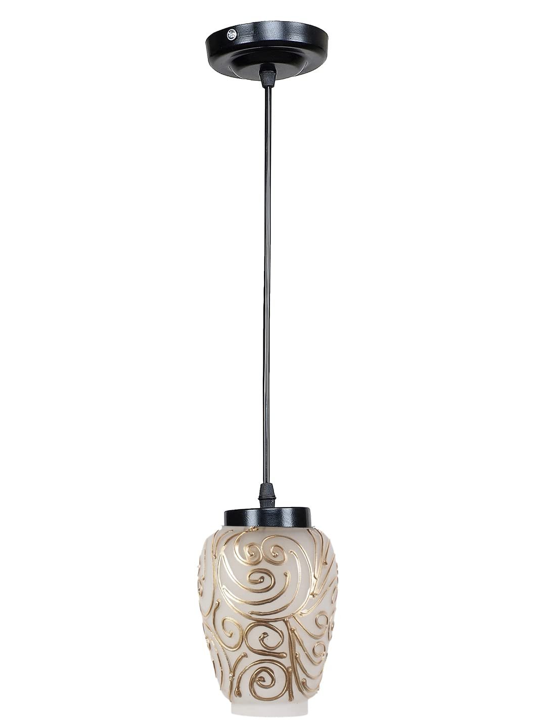 Multicolor Mosaic Glass Hanging Lamp