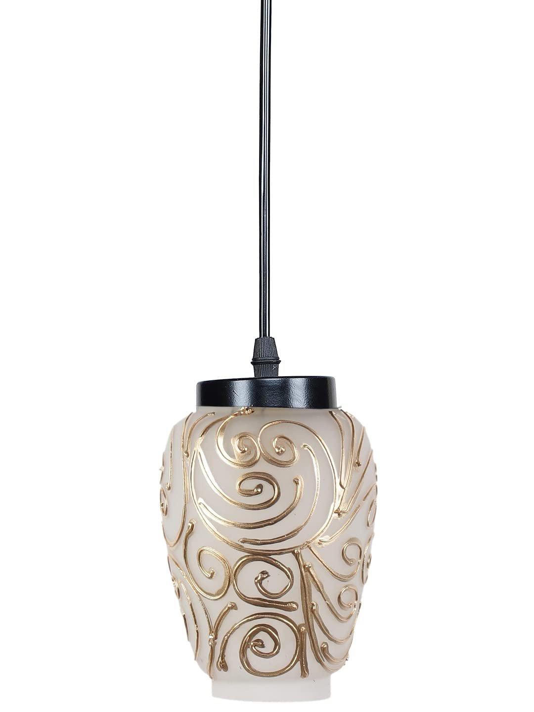 Multicolor Mosaic Glass Hanging Lamp