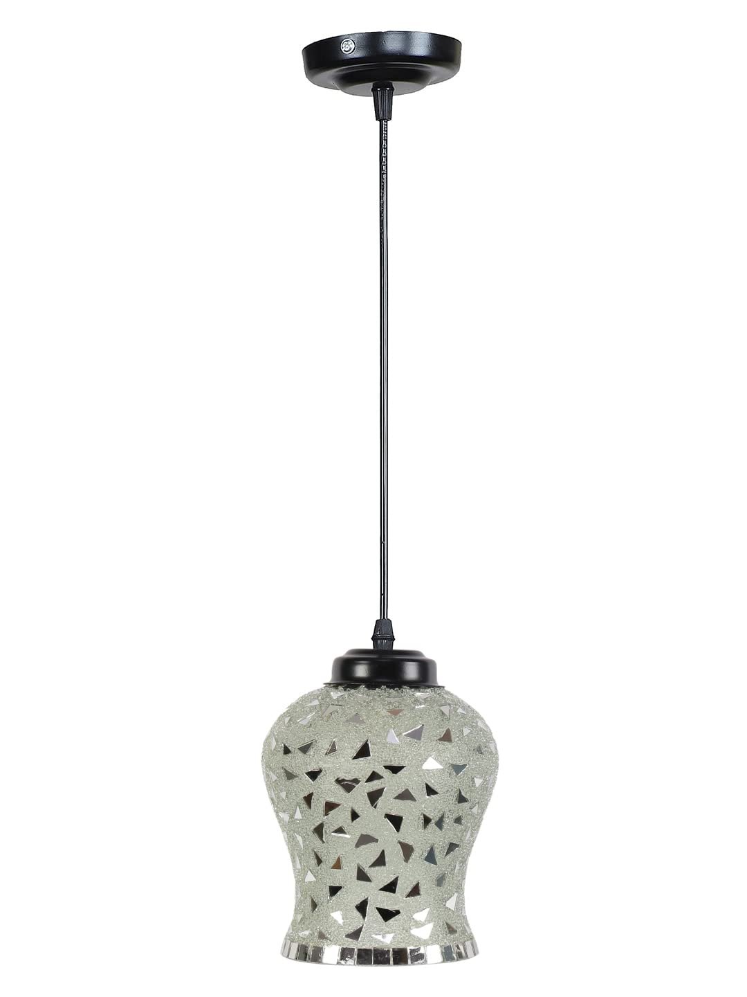 Multicolor Mosaic Glass Hanging Lamp