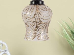 Multicolor Mosaic Glass Hanging Lamp