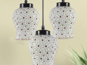Multicolor Mosaic Cluster Hanging lamp