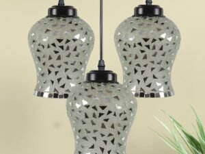 Multicolor Mosaic Cluster Hanging lamp