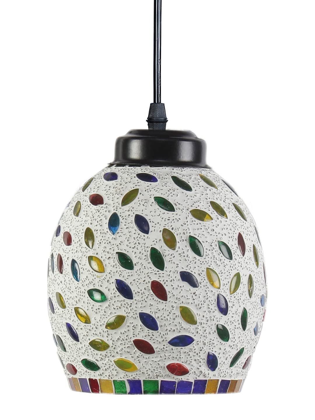 Multicolor Mosaic Cluster Hanging lamp