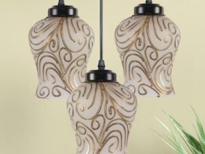 Multicolor Mosaic Cluster Hanging lamp