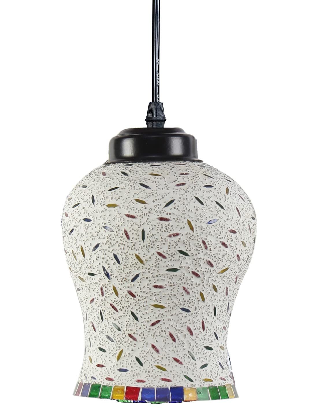 Multicolor Mosaic Cluster Hanging lamp
