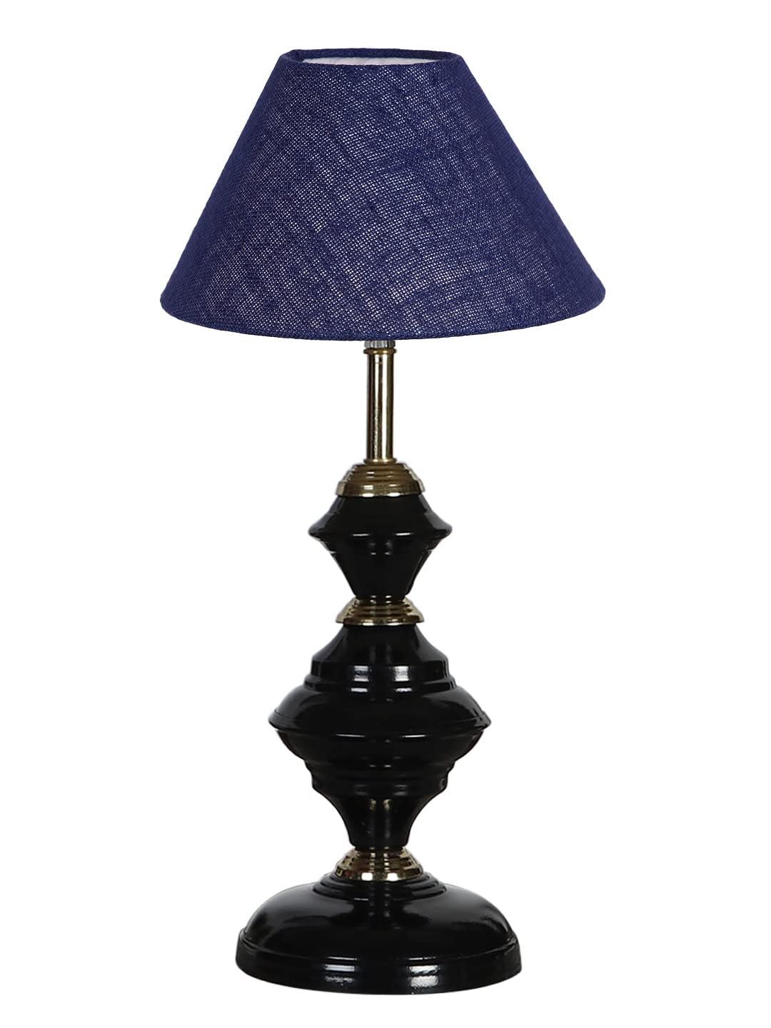 Blue Jute Table lamp with Iron Base(215)
