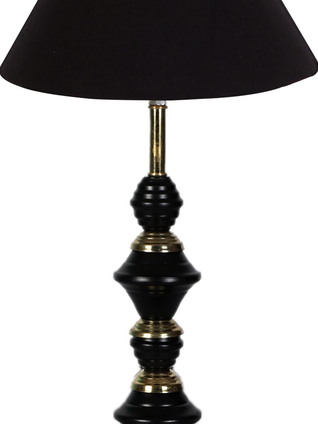 Black Cotton Table lamp with Iron Base(223)