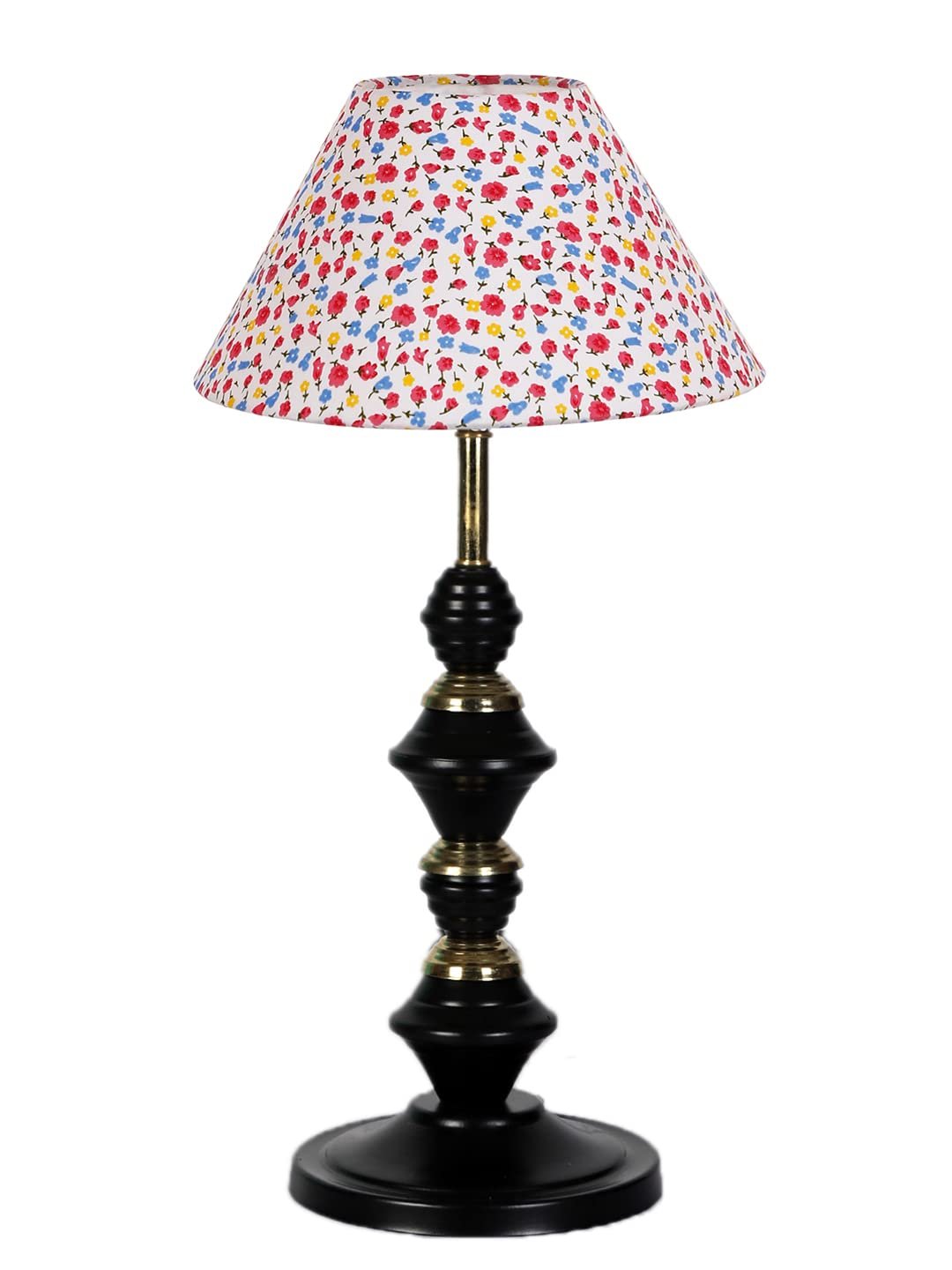 Multicolor Cotton Table lamp with Iron Base(236)