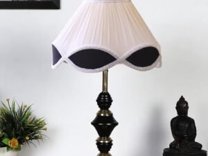 Vintage Multicolor Shade Table lamp with Iron Base (238)