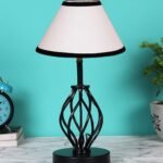 Multicolor Cotton Table lamp with Iron Base(24)