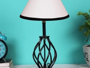Multicolor Cotton Table lamp with Iron Base(24)