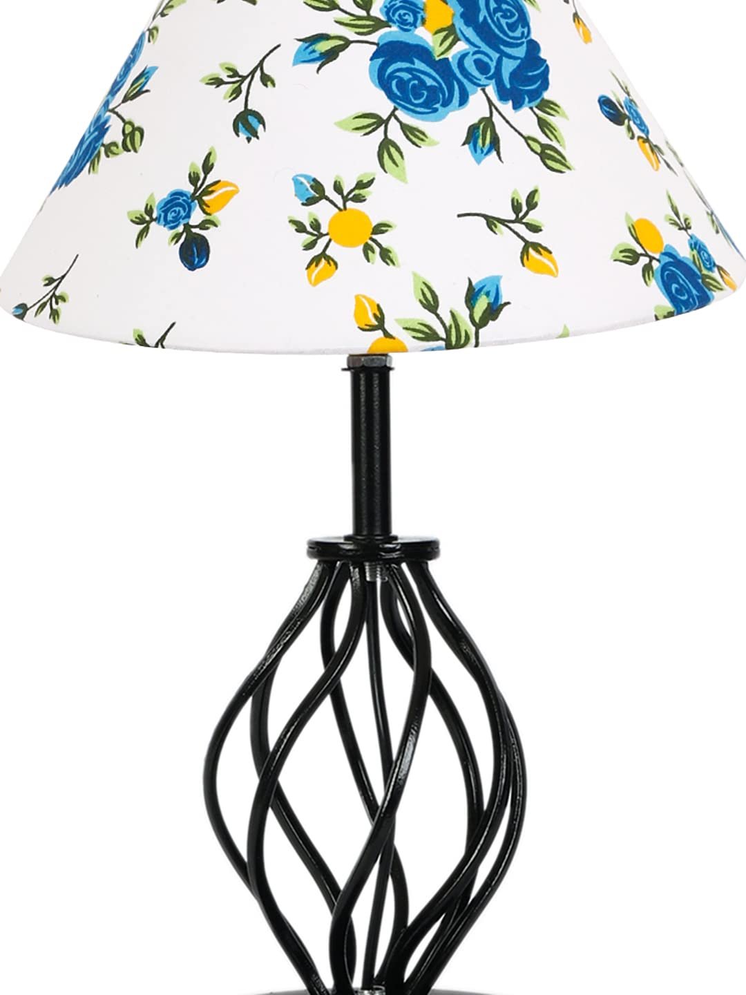 Multicolor Cotton Table lamp with Iron Base(30)