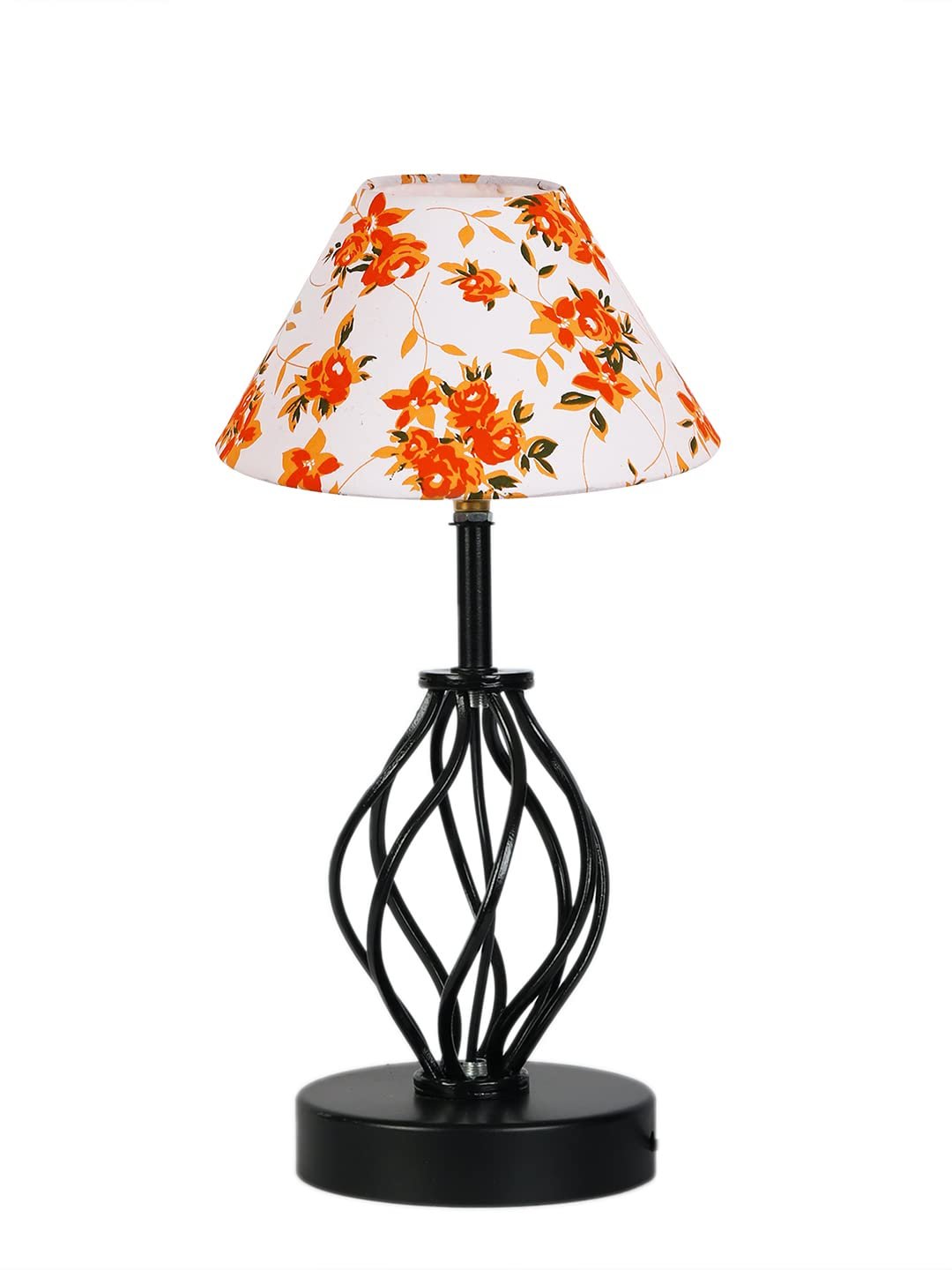 Multicolor Cotton Table lamp with Iron Base(31)