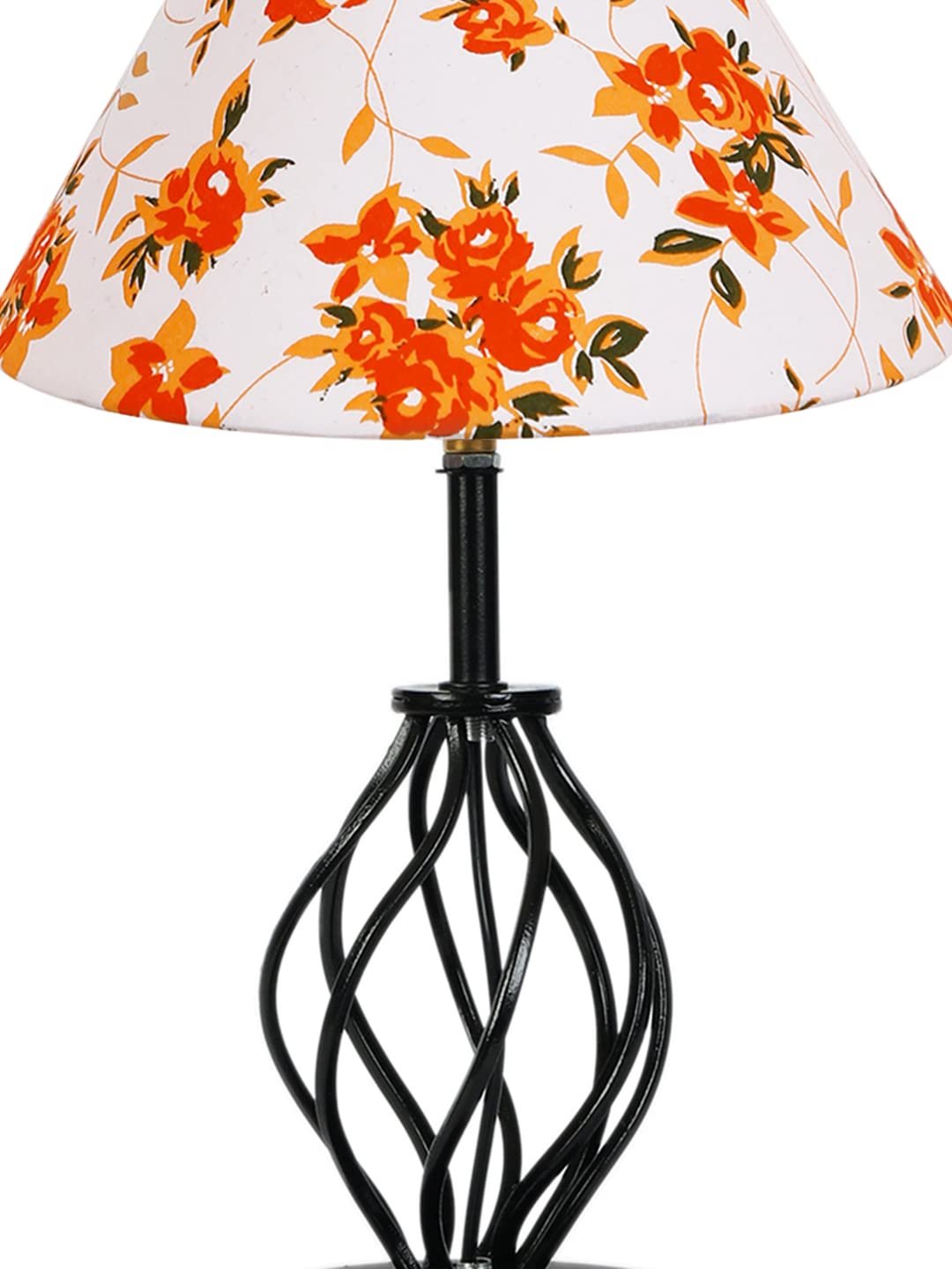 Multicolor Cotton Table lamp with Iron Base(31)